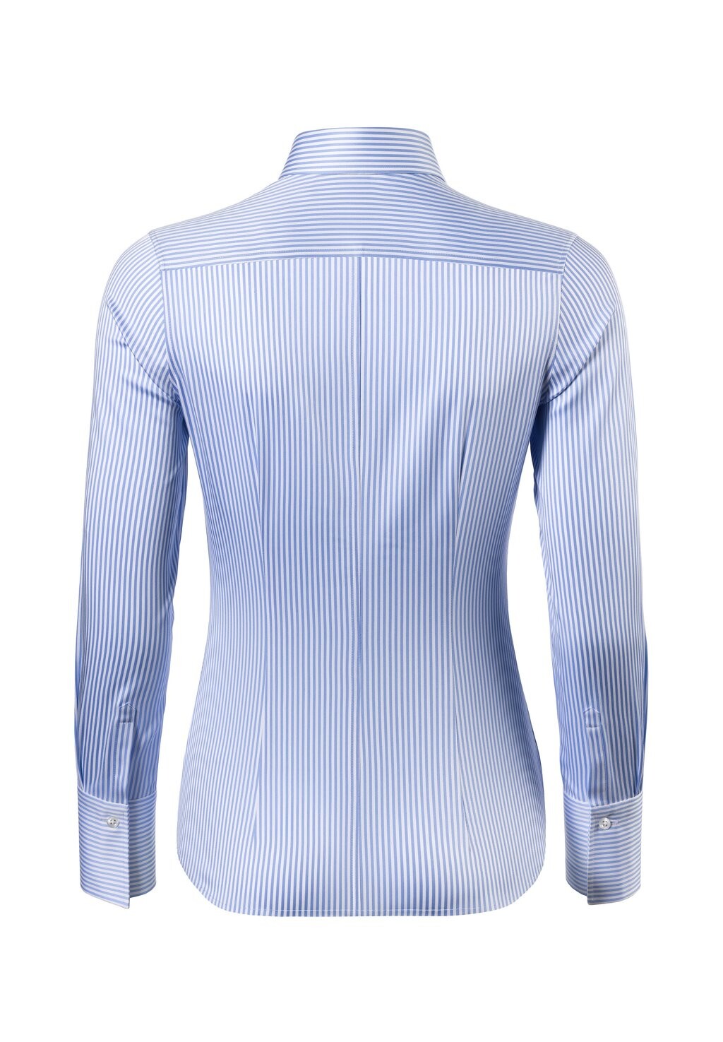 Блузка-рубашка Leicht Tailliert Vincenzo Boretti, бело-синяя
Блузка-рубашка Leicht Tailliert Vincenzo Boretti, бело-синяя