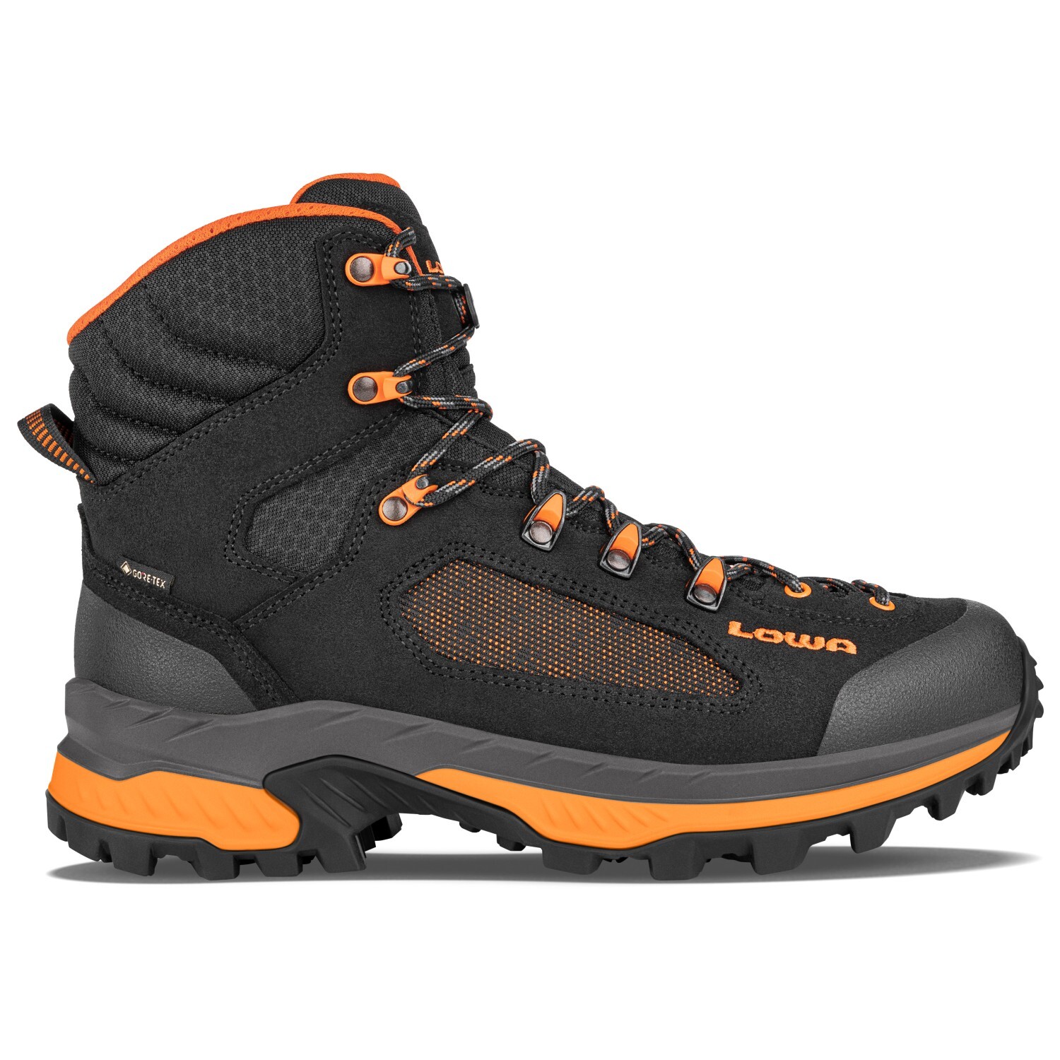 Ботинки для прогулки Lowa Corvara GTX Mid, цвет Black/Orange, Черный, Ботинки для прогулки Lowa Corvara GTX Mid, цвет Black/Orange
Ботинки для прогулки Lowa Corvara GTX Mid, цвет Black/Orange, Черный, Ботинки для прогулки Lowa Corvara GTX Mid, цвет Black/Orange
