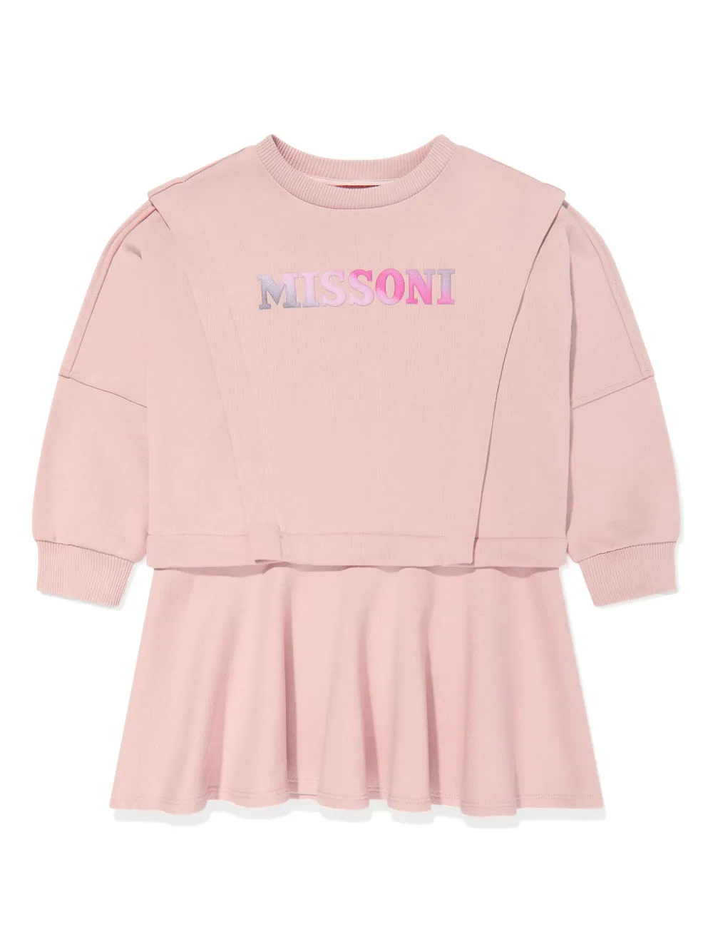 Платье с логотипом Missoni Kids, розовый
Платье с логотипом Missoni Kids, розовый