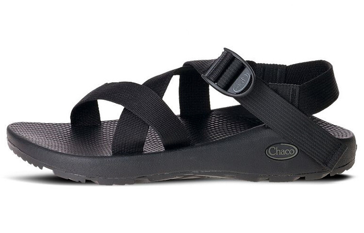 Пляжные сандалии мужские черные Chaco 
Пляжные сандалии мужские черные Chaco