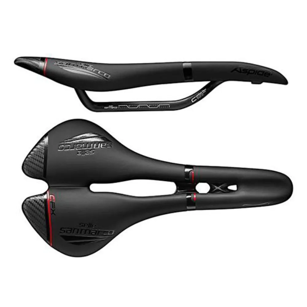 Седло Selle San Marco Aspide Open-Fit Carbon FX Wide, черный 
Седло Selle San Marco Aspide Open-Fit Carbon FX Wide, черный