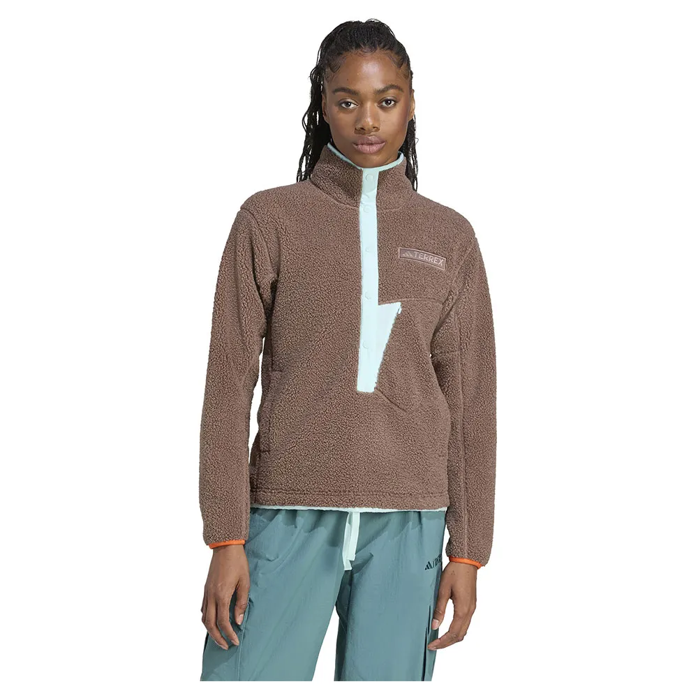 Толстовка adidas Terrex Xploric High Pile, коричневый
Толстовка adidas Terrex Xploric High Pile, коричневый