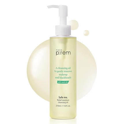 Makeprem Safe Me Relief Moisture Очищающее масло 7,1 жидких унций натурального происхождения Make P:Rem
Makeprem Safe Me Relief Moisture Очищающее масло 7,1 жидких унций натурального происхождения Make P:Rem