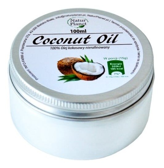 Нерафинированное кокосовое масло, 100 мл. Natur Planet
Нерафинированное кокосовое масло, 100 мл. Natur Planet