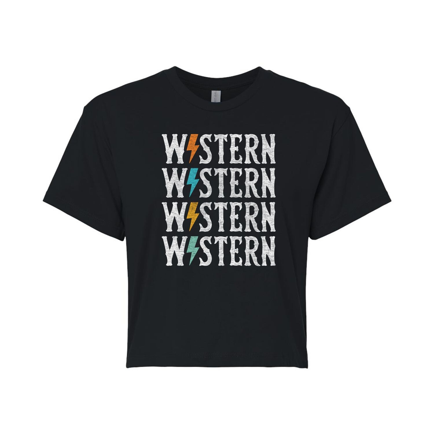 Укороченная футболка Western Lightning Bolt для юниоров Licensed Character
Укороченная футболка Western Lightning Bolt для юниоров Licensed Character