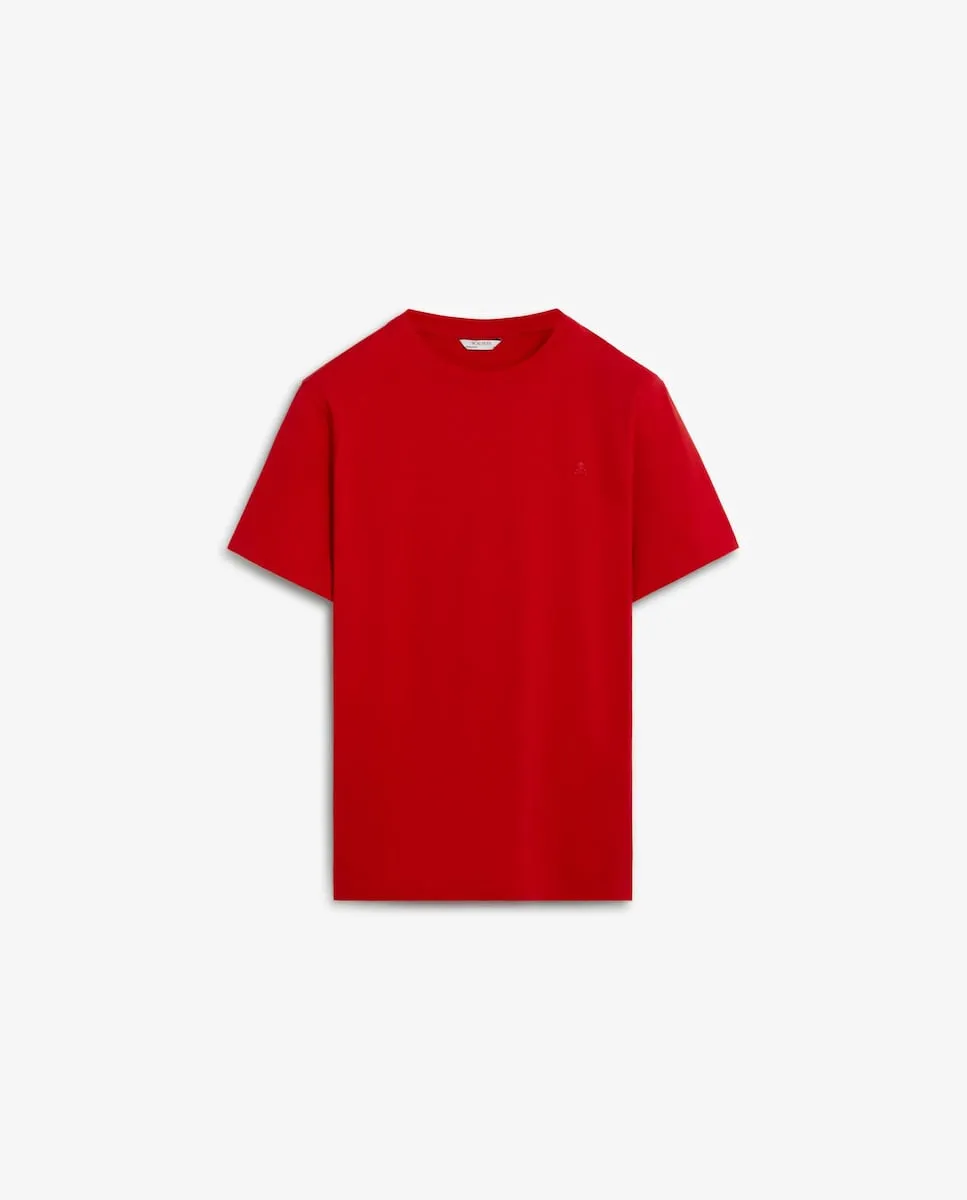 Мужская футболка с вышитым черепом и коротким рукавом Scalpers, красный
Мужская футболка с вышитым черепом и коротким рукавом Scalpers, красный