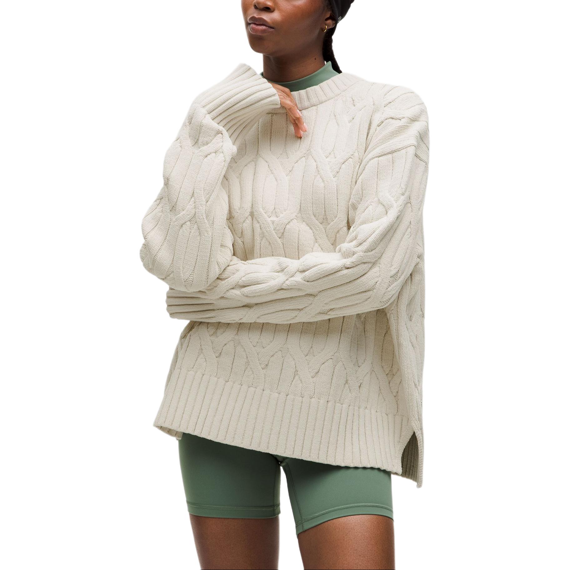 Женский свитер Lululemon, белый
Женский свитер Lululemon, белый