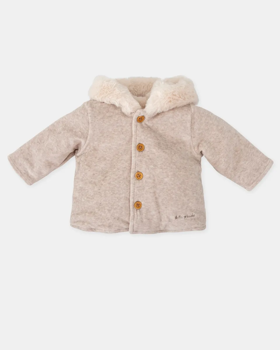 Детское стеганое пальто с капюшоном цвета мокко Tutto Piccolo
Детское стеганое пальто с капюшоном цвета мокко Tutto Piccolo