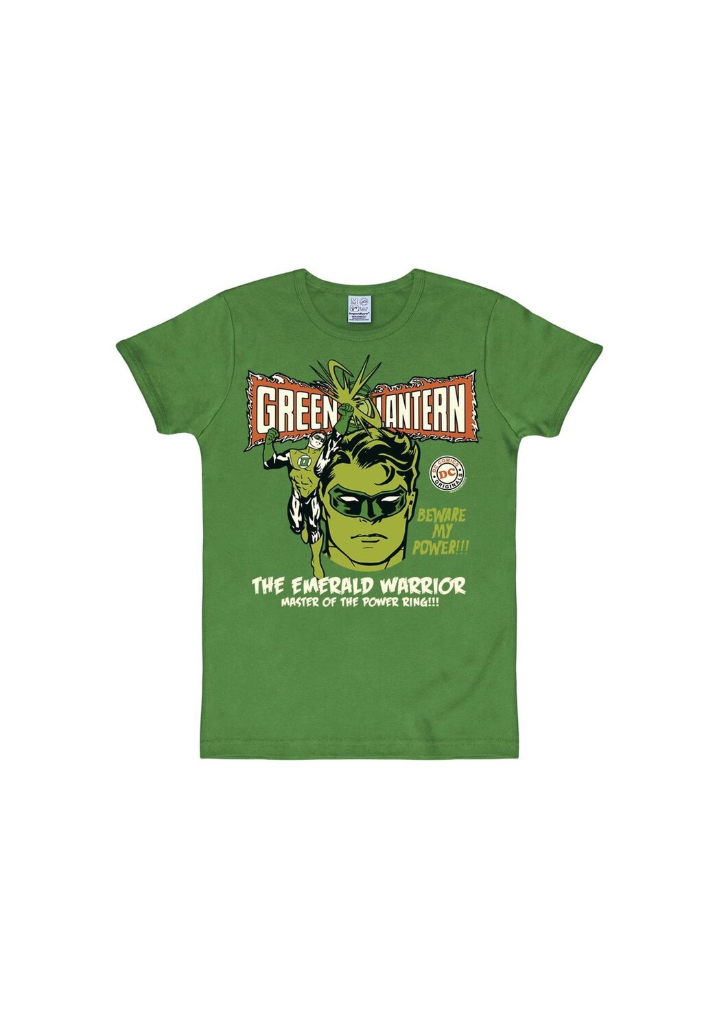 Футболка приталенного кроя Green Lantern - Power LOGOSHIRT, зеленый
Футболка приталенного кроя Green Lantern - Power LOGOSHIRT, зеленый