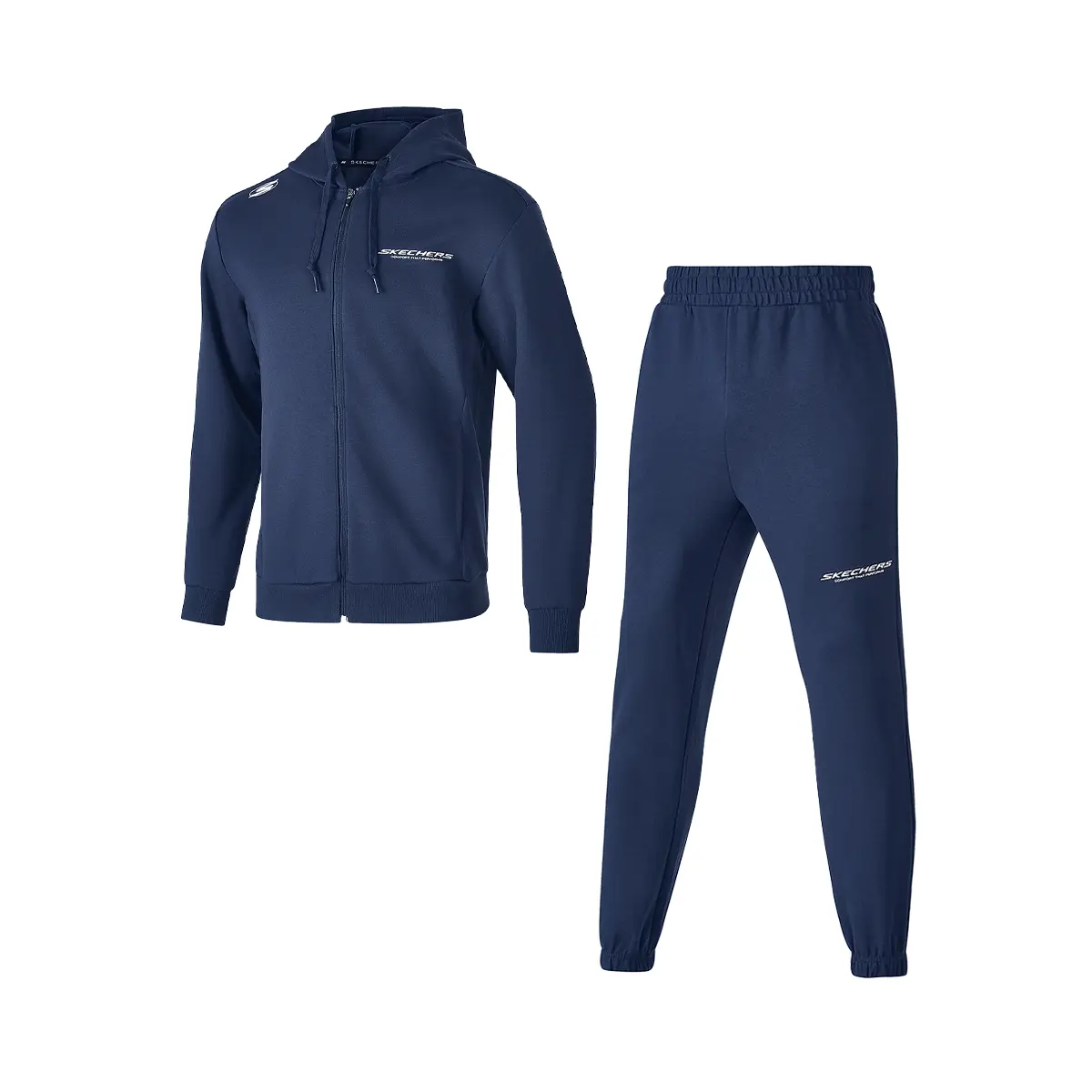 Базовый спортивный комплект Повседневная спортивная одежда Мужская тёмно-синяя футболка Skechers, Navy Blue/002Z
Базовый спортивный комплект Повседневная спортивная одежда Мужская тёмно-синяя футболка Skechers, Navy Blue/002Z