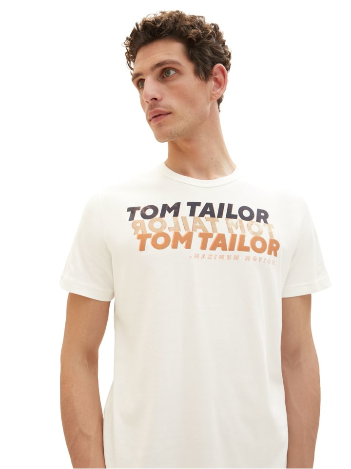 Футболка Tom Tailor, белый
Футболка Tom Tailor, белый