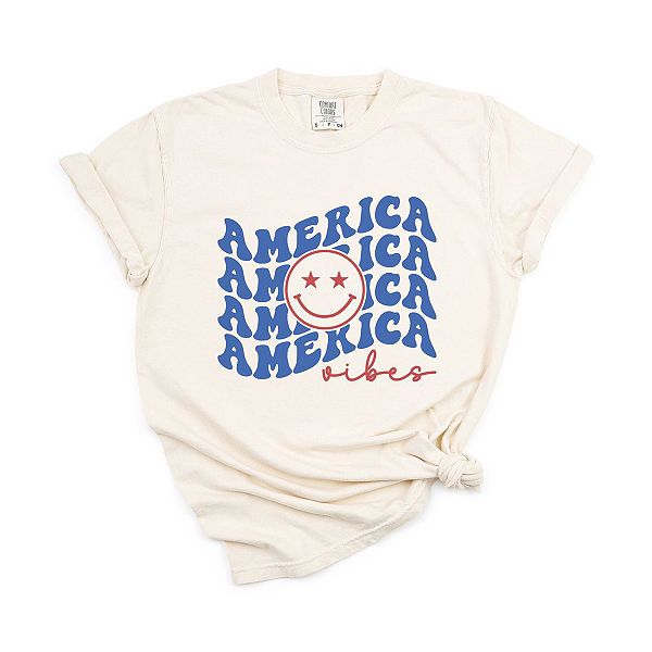 Футболка America vibes с эффектом многослойности и окрашиванием в готовом виде Simply Sage Market, Ivory
Футболка America vibes с эффектом многослойности и окрашиванием в готовом виде Simply Sage Market, Ivory