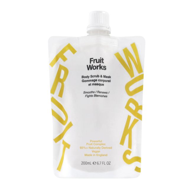 Скраб для тела и маска Fruit Works, 200 мл
Скраб для тела и маска Fruit Works, 200 мл