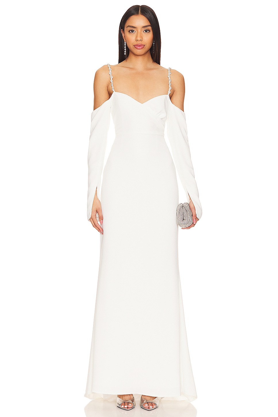 Платье доминик с открытыми плечами Lovers And Friends, белый
Платье доминик с открытыми плечами Lovers And Friends, белый