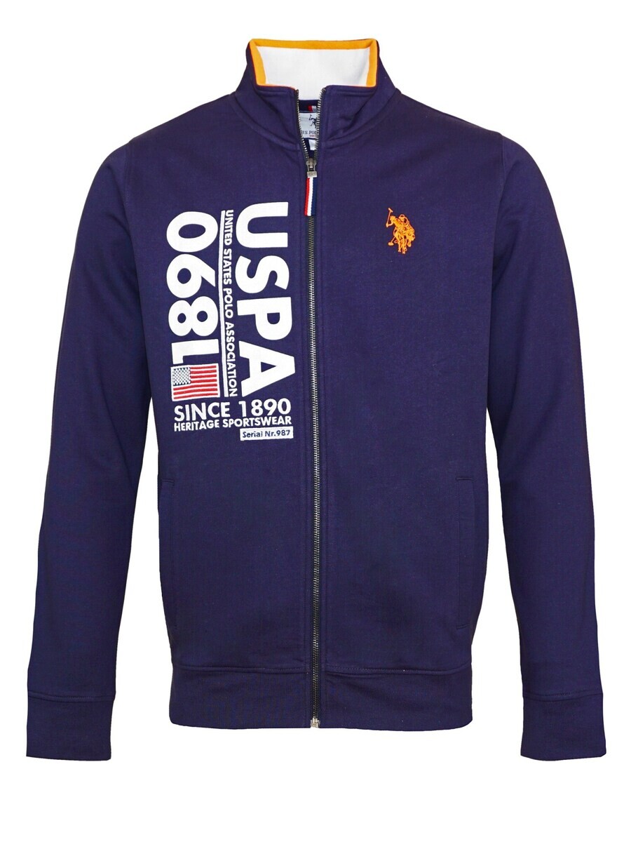 Куртка на молнии U.S. POLO ASSN. Zip-Up Hoodie, темно-синий
Куртка на молнии U.S. POLO ASSN. Zip-Up Hoodie, темно-синий