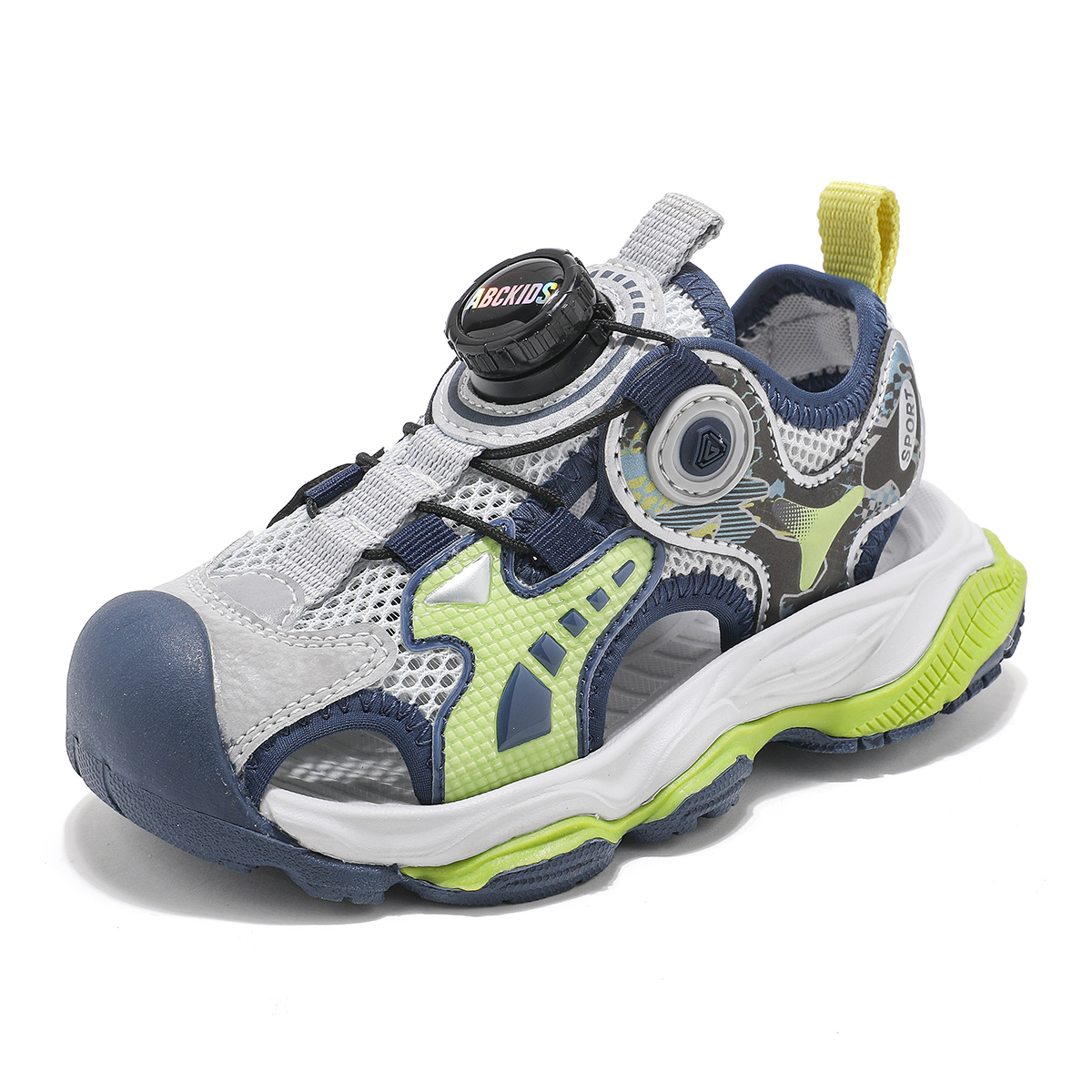 Сандалии детские ABC KIDS, серый/синий/зеленый
Сандалии детские ABC KIDS, серый/синий/зеленый