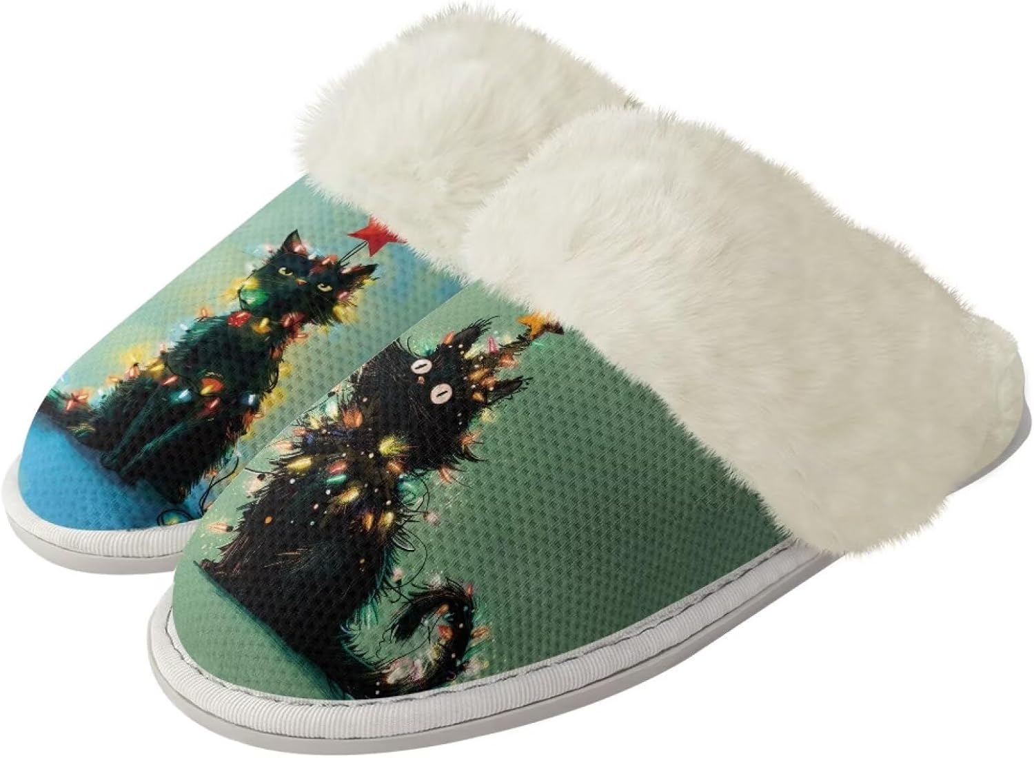 Рождественские милые хлопковые тапочки для женщин и мужчин, мягкие, уютные, удобные, легкие домашние тапочки для пар Zhangruoheng, Cute Christmas Cat Print
Рождественские милые хлопковые тапочки для женщин и мужчин, мягкие, уютные, удобные, легкие домашние тапочки для пар Zhangruoheng, Cute Christmas Cat Print