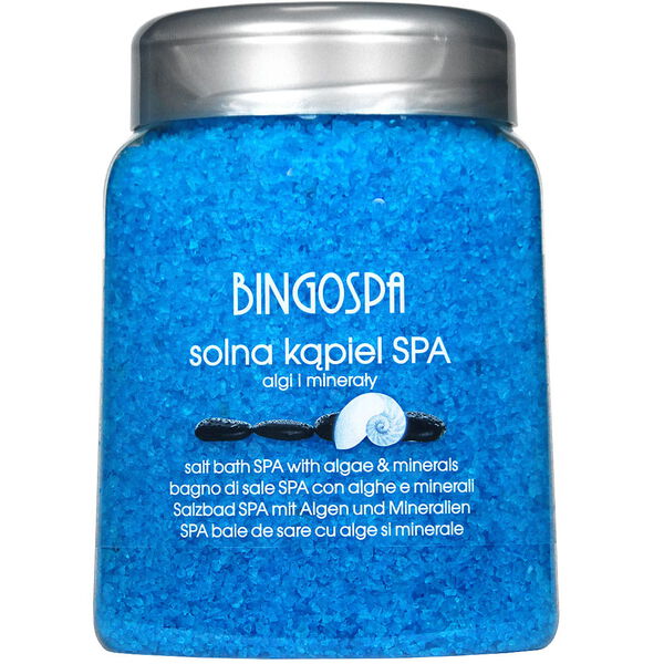 Соль для спа-ванн, водоросли и минералы, 850 г Bingospa
Соль для спа-ванн, водоросли и минералы, 850 г Bingospa