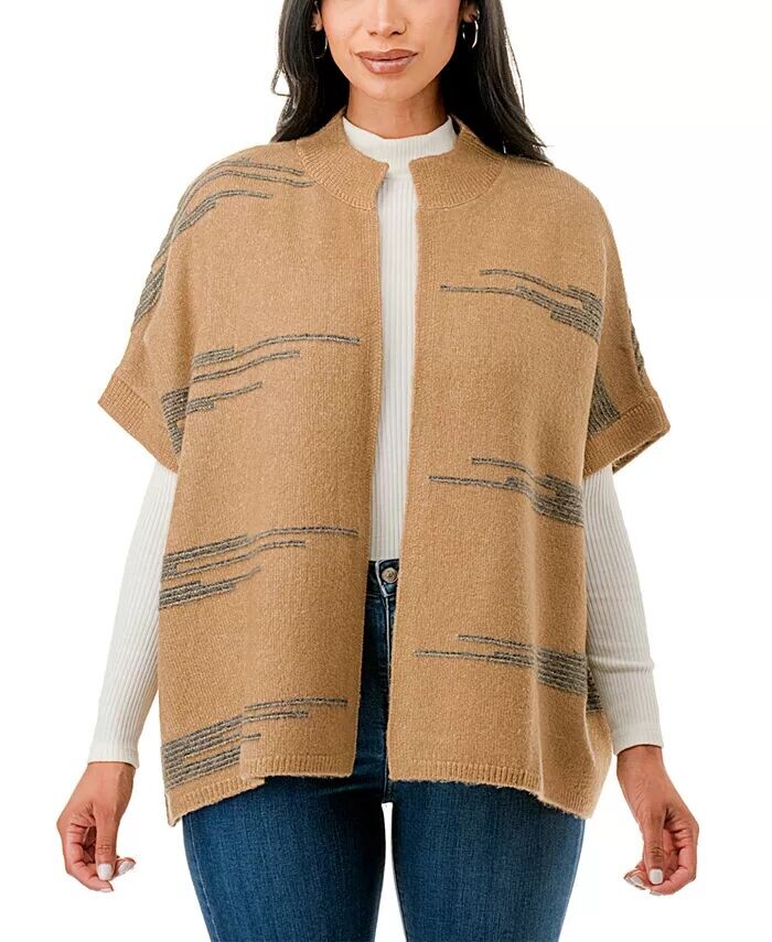 Вязаный шарф в полоску-топпер Marcus Adler, бежевый
Вязаный шарф в полоску-топпер Marcus Adler, бежевый