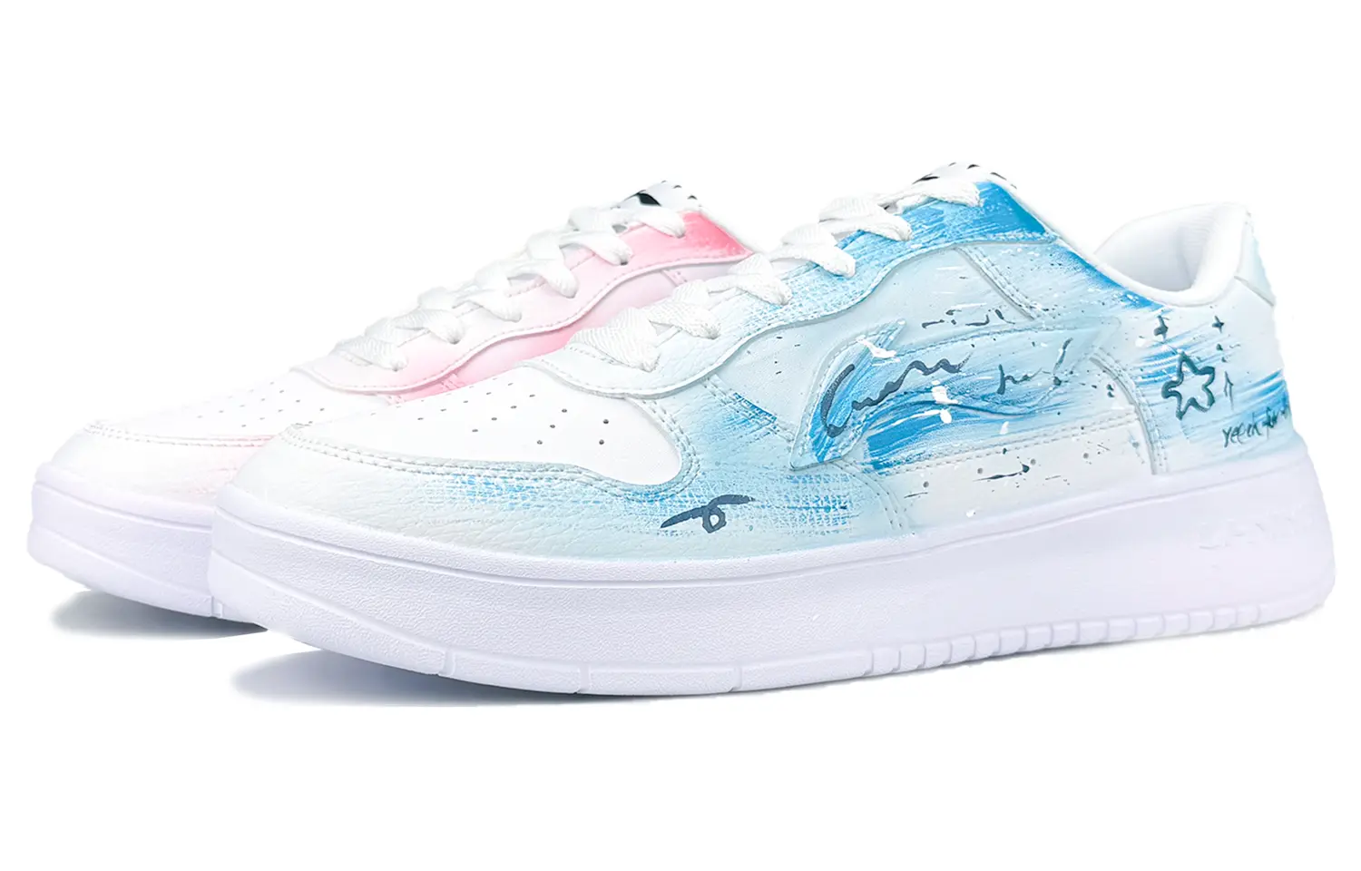 LINING Обувь для скейтбординга Pontoon Boats, мужская, низкая, белая
LINING Обувь для скейтбординга Pontoon Boats, мужская, низкая, белая