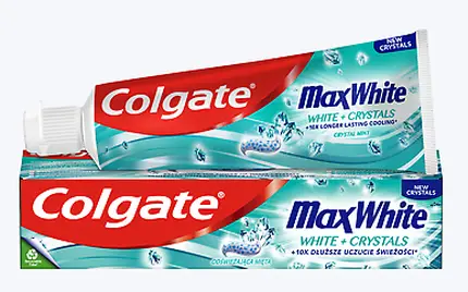 Зубная паста Colgate Max White Crystal White 75 мл Colgate-Palmolive Poland Sp. Z
Зубная паста Colgate Max White Crystal White 75 мл Colgate-Palmolive Poland Sp. Z
