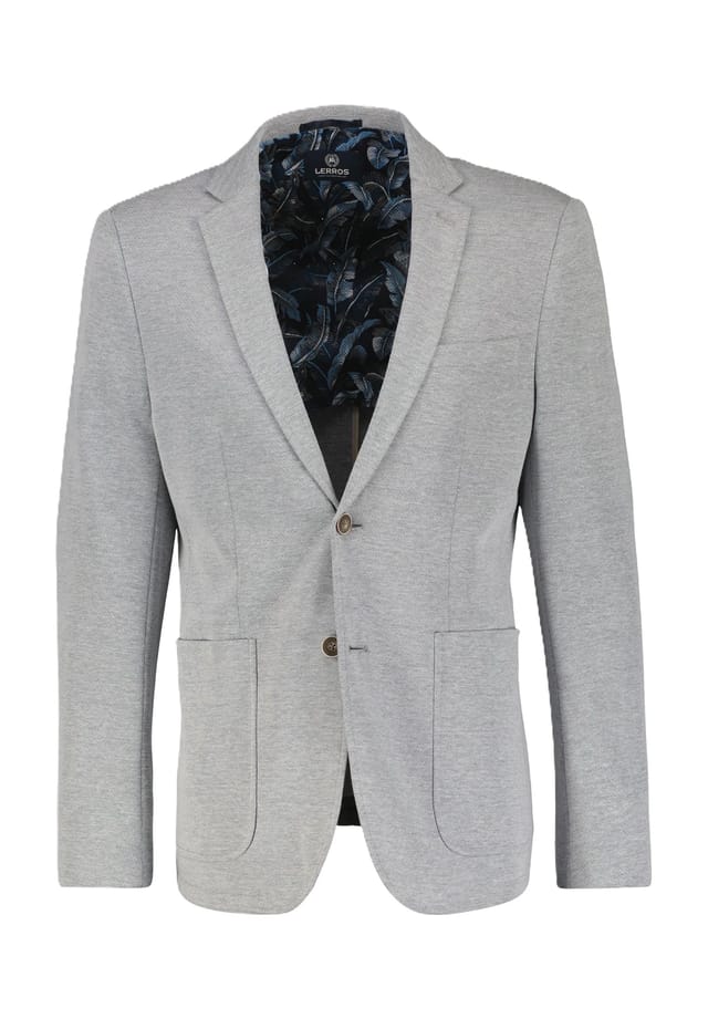 Накладные карманы на воротнике пиджака Lerros, серый
Накладные карманы на воротнике пиджака Lerros, серый