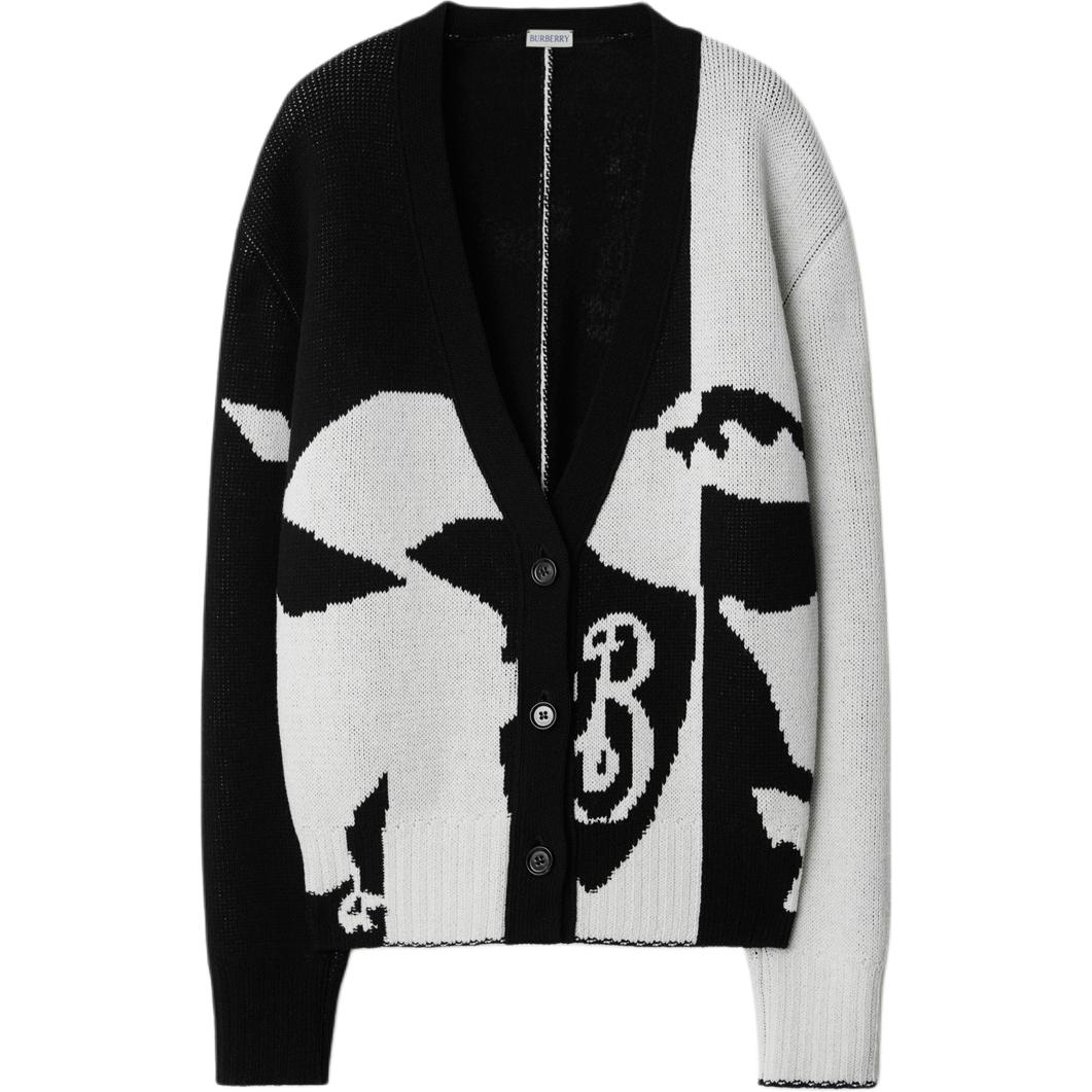 Кашемировый кардиган Burberry, черный/белый
Кашемировый кардиган Burberry, черный/белый