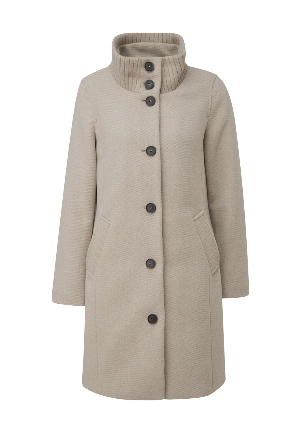 Блейзер-пальто, саржевая структура, планка на пуговицах, женский s.Oliver, коричневый
Блейзер-пальто, саржевая структура, планка на пуговицах, женский s.Oliver, коричневый