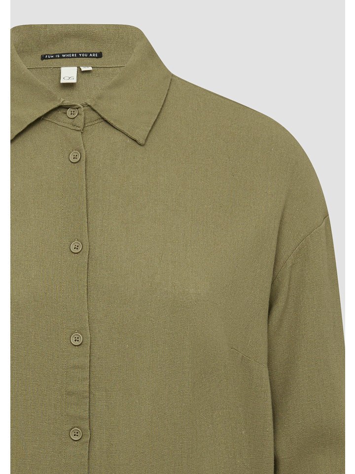 Блузка QS, оливковый
Блузка QS, оливковый