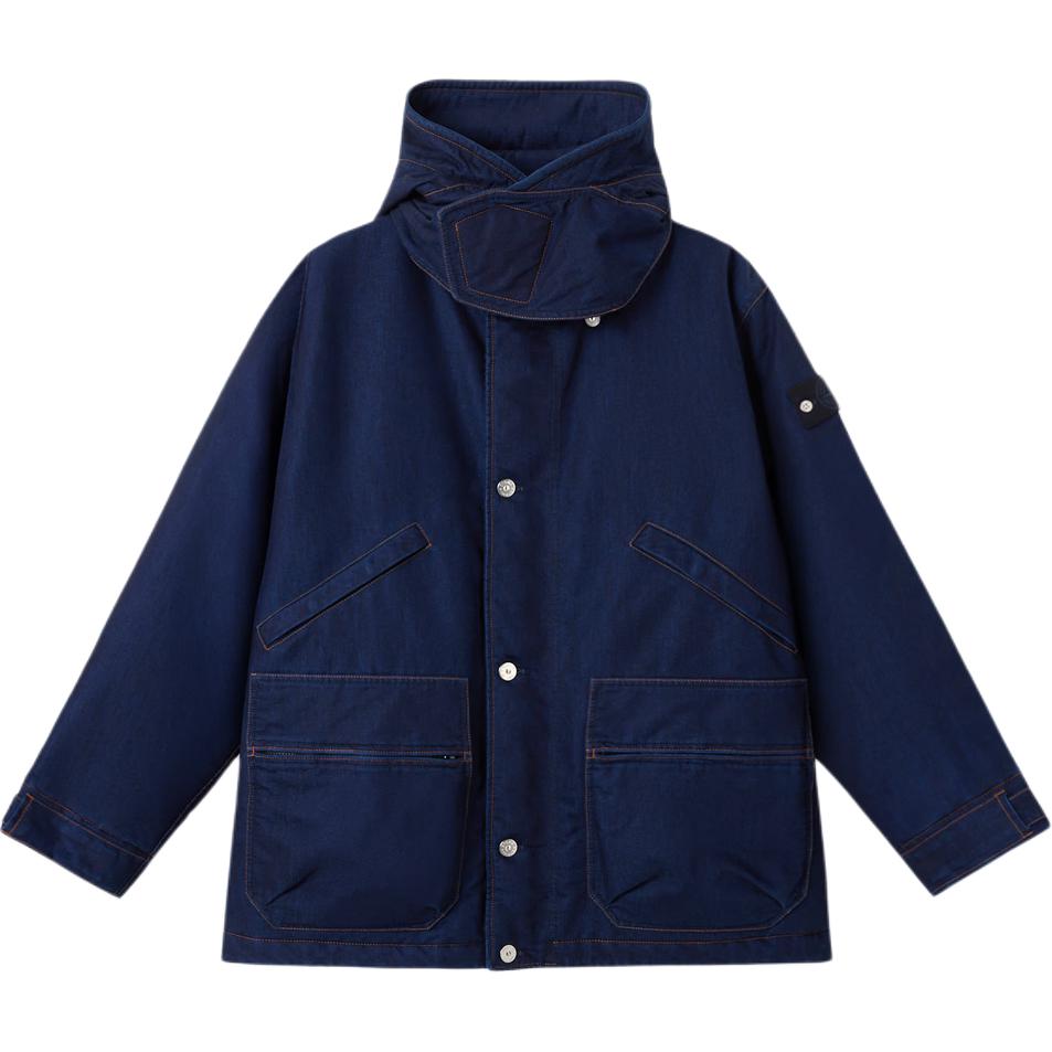 Худи из хлопка с нашивкой STONE ISLAND, синий
Худи из хлопка с нашивкой STONE ISLAND, синий