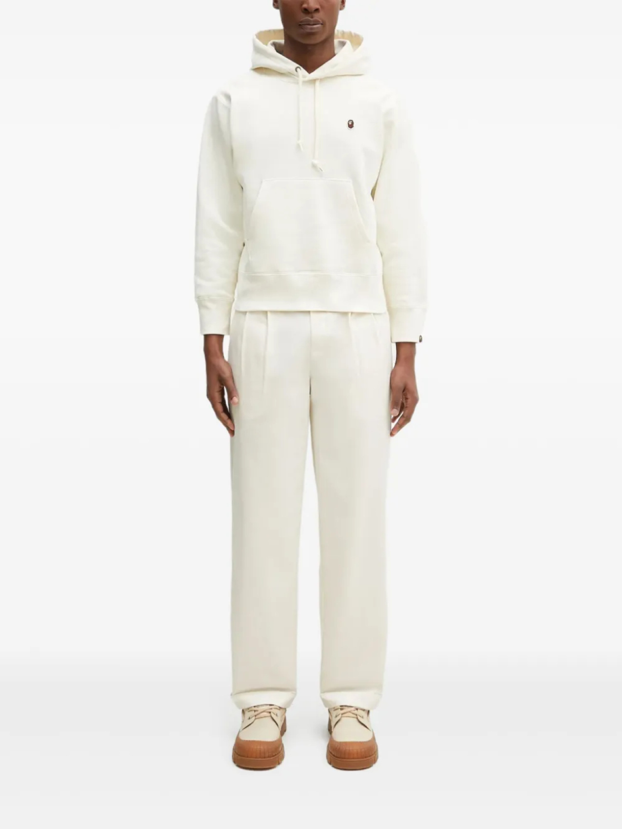 Толстовка с капюшоном и вышитым логотипом BATHING APE A Bathing Ape, белый
Толстовка с капюшоном и вышитым логотипом BATHING APE A Bathing Ape, белый