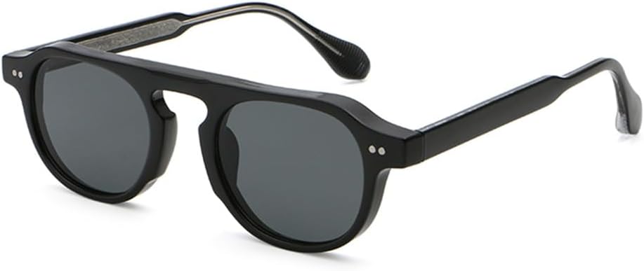 Солнцезащитные очки в круглой оправе для женщин, ретро-солнцезащитные очки для мужчин, ацетатная женская декоративная летняя защита от УФ-излучения UV400 generic, Black
Солнцезащитные очки в круглой оправе для женщин, ретро-солнцезащитные очки для мужчин, ацетатная женская декоративная летняя защита от УФ-излучения UV400 generic, Black