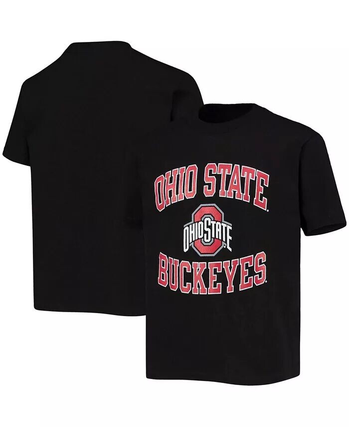Черная футболка из джерси команды Big Boys and Girls Ohio State Buckeyes Circling Team Champion, черный
Черная футболка из джерси команды Big Boys and Girls Ohio State Buckeyes Circling Team Champion, черный