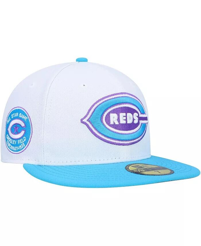 Мужская белая облегающая шляпа Cincinnati Reds 1938 MLB All-Star Game Vice 59FIFTY New Era
Мужская белая облегающая шляпа Cincinnati Reds 1938 MLB All-Star Game Vice 59FIFTY New Era