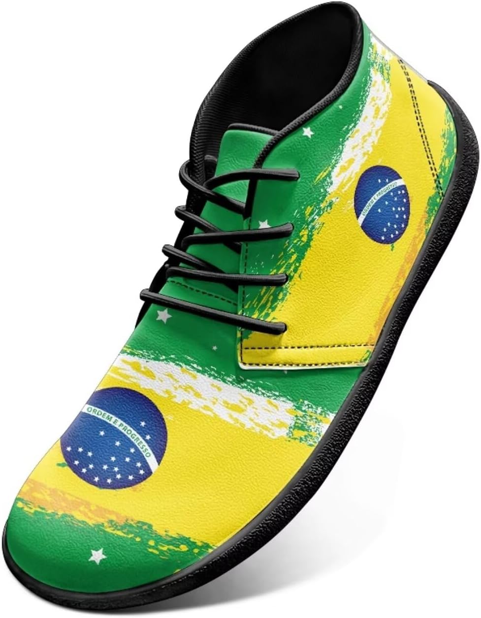 Мужские кроссовки Flag Design Barefoot с нулевым перепадом высоты подошвы- идеально подходят для бега, спорта и повседневной носки Watdotory, Brazil Flag
Мужские кроссовки Flag Design Barefoot с нулевым перепадом высоты подошвы- идеально подходят для бега, спорта и повседневной носки Watdotory, Brazil Flag