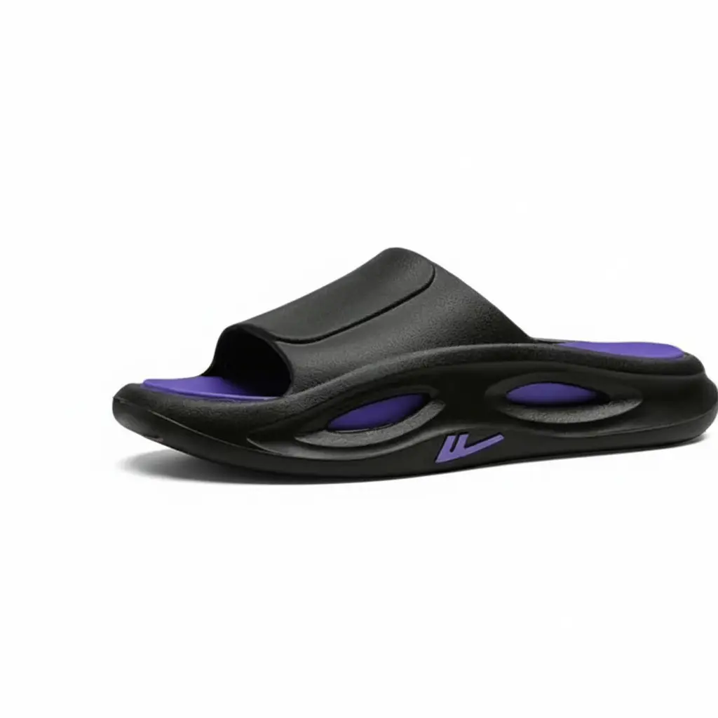 Летние модные домашние тапочки для дома с противоскользящей подошвой и премиум-ощущением для пары WARRIOR, черный фиолетовый
Летние модные домашние тапочки для дома с противоскользящей подошвой и премиум-ощущением для пары WARRIOR, черный фиолетовый