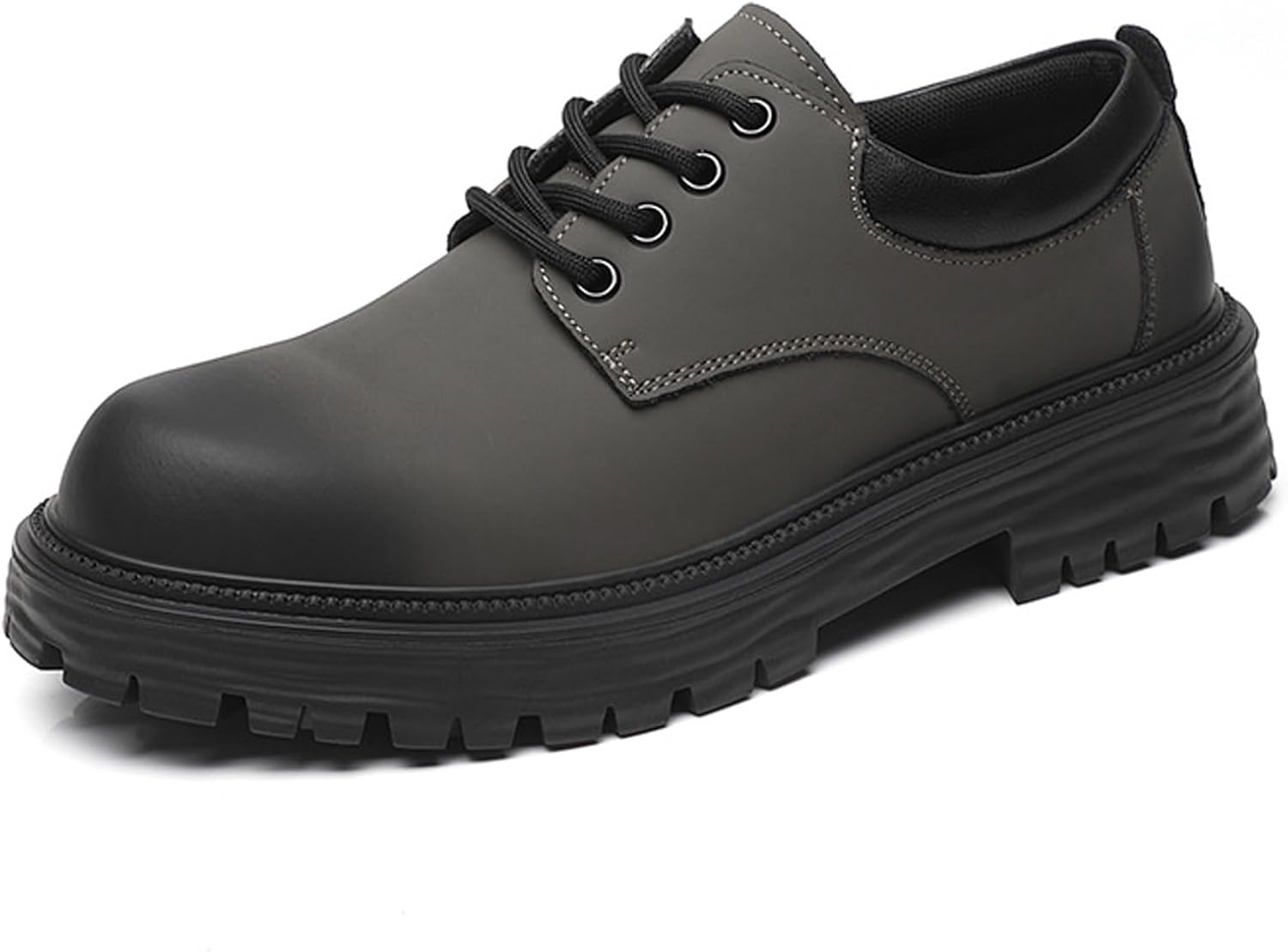 Мужские кожаные оксфорды на шнуровке с платформой, классический круглый носок, деловая и рабочая обувь, нескользящая мягкая подошва, офисная и официальная обувь Yherohg, черный
Мужские кожаные оксфорды на шнуровке с платформой, классический круглый носок, деловая и рабочая обувь, нескользящая мягкая подошва, офисная и официальная обувь Yherohg, черный