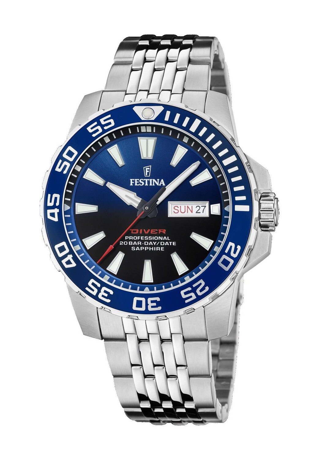 Мужские часы F20661 FESTINA, цвет Blau Schwarz
Мужские часы F20661 FESTINA, цвет Blau Schwarz