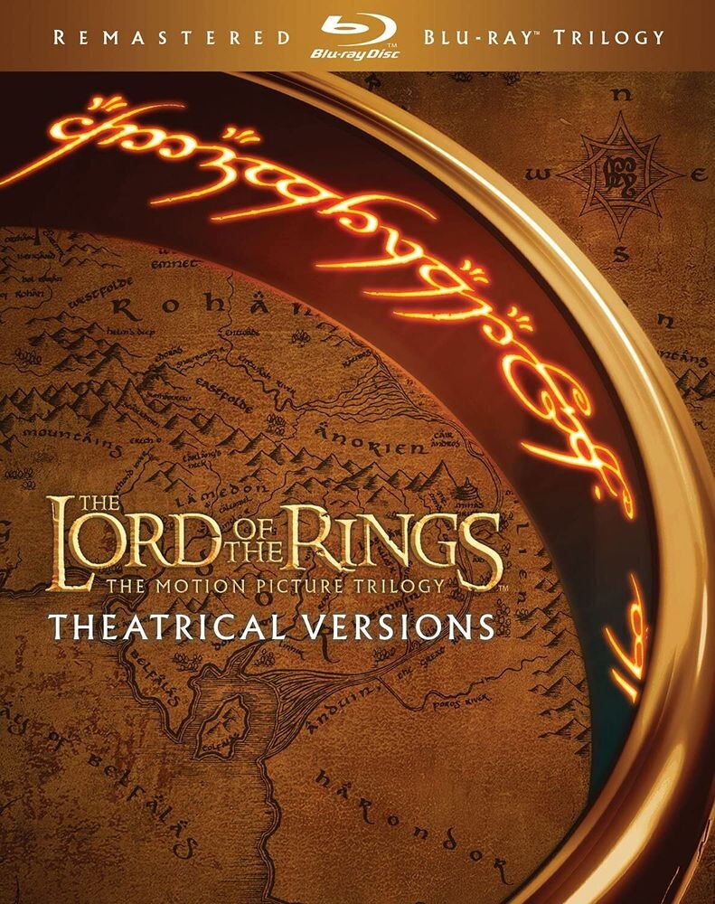Диск Blu-ray Lord Of The Rings: Motion Picture Trilogy (Theatrical Versions)
Диск Blu-ray Lord Of The Rings: Motion Picture Trilogy (Theatrical Versions)