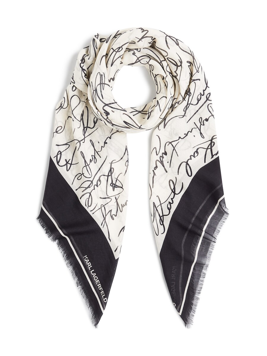 Шарф Karl Lagerfeld Essential, кремовый 
Шарф Karl Lagerfeld Essential, кремовый