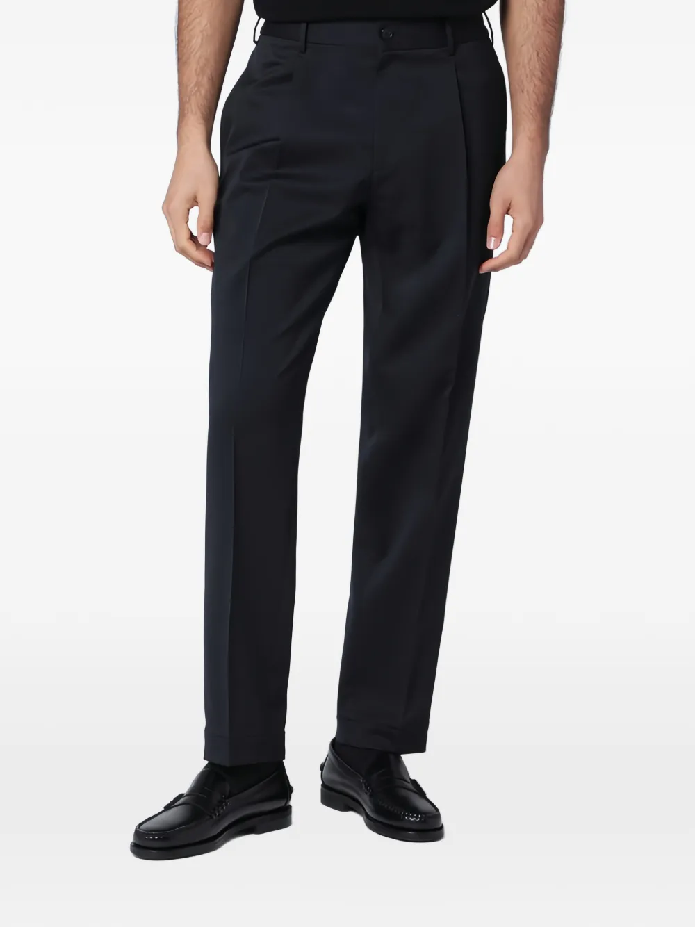 Однобортный костюм на молнии Santaniello, черный
Однобортный костюм на молнии Santaniello, черный