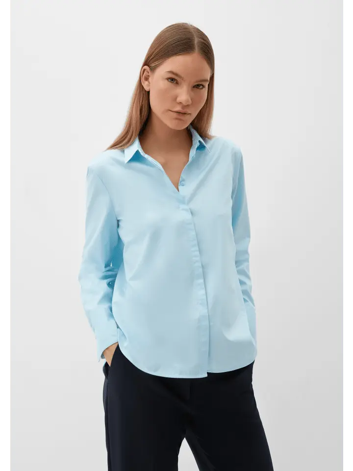 Блуза sOliver BLACK LABEL langarm, синий
Блуза sOliver BLACK LABEL langarm, синий