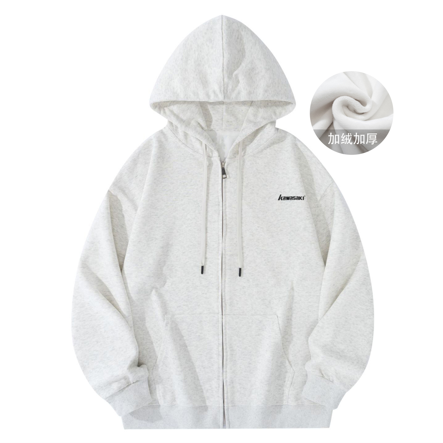 Унисекс свитшот Kawasaki, серый
Унисекс свитшот Kawasaki, серый