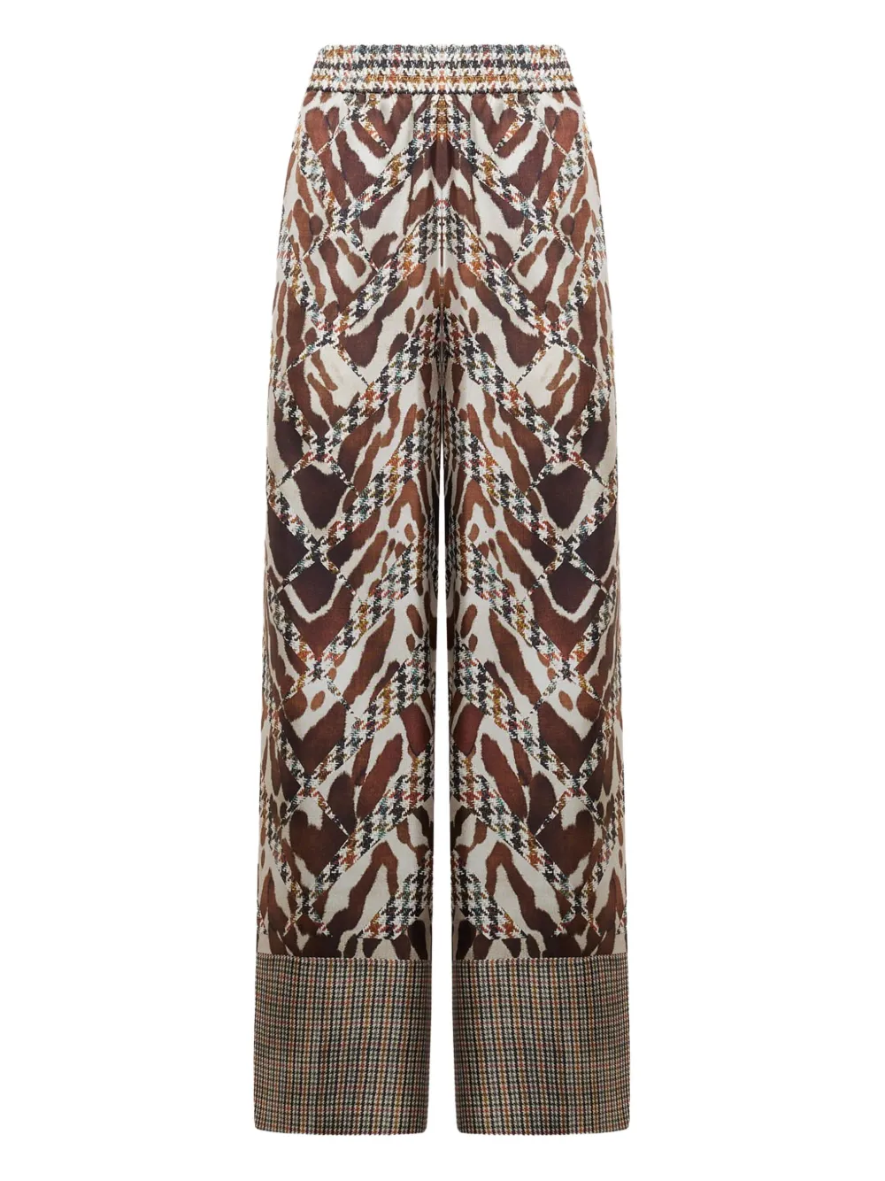 Брюки в узор "гусиная лапка" Pierre-Louis Mascia, коричневый
Брюки в узор "гусиная лапка" Pierre-Louis Mascia, коричневый