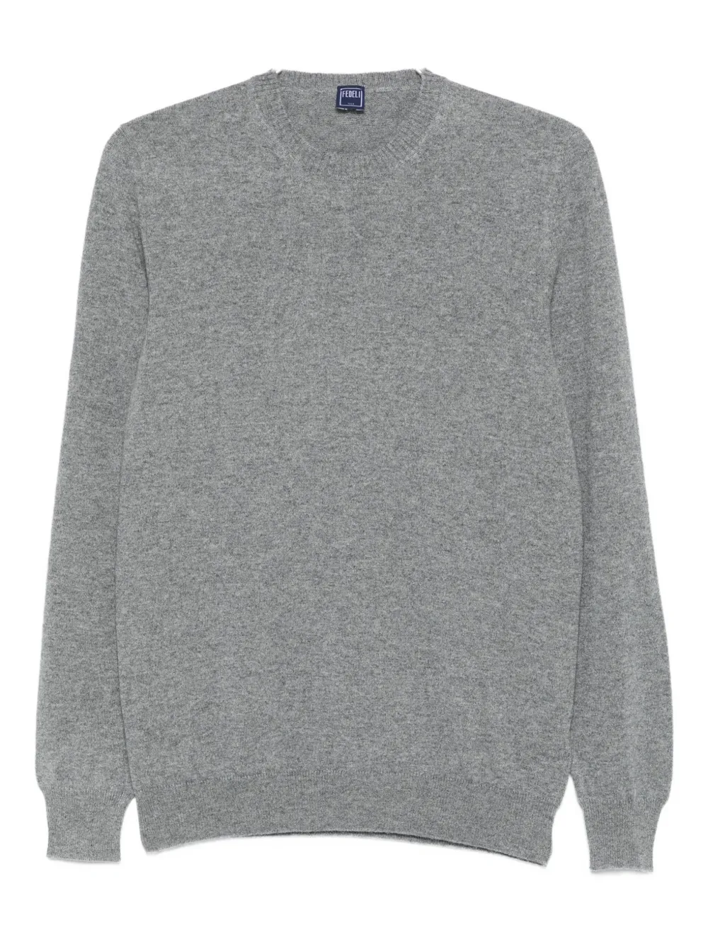 Кашемировый свитер с круглым вырезом Fedeli, серый
Кашемировый свитер с круглым вырезом Fedeli, серый