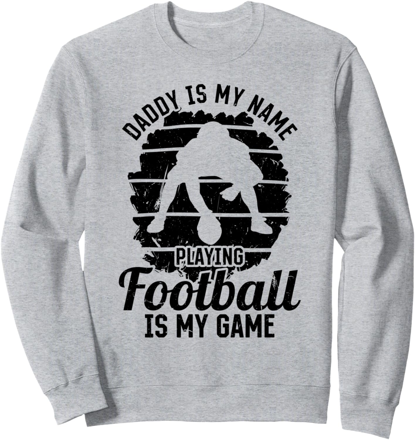 Меня зовут папа, я играю в футбол. Футбол - моя игра. Футбольная толстовка Daddy American Football Player Daddy, серый
Меня зовут папа, я играю в футбол. Футбол - моя игра. Футбольная толстовка Daddy American Football Player Daddy, серый