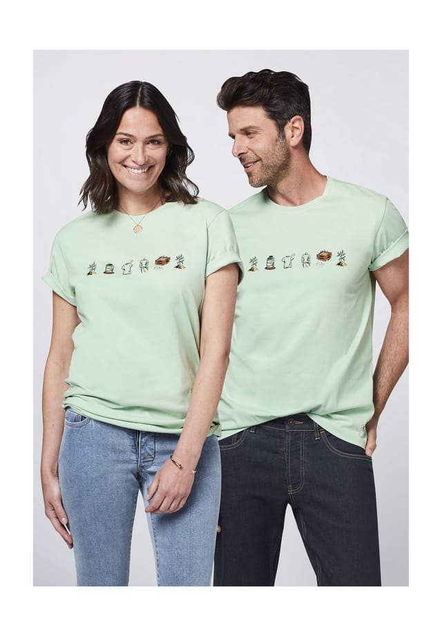 Футболка с дизайном «природа к природе» Detto Fatto, зеленый
Футболка с дизайном «природа к природе» Detto Fatto, зеленый