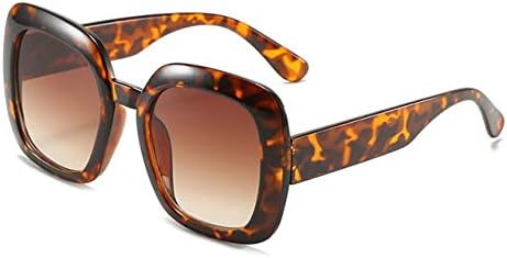 Большие солнцезащитные очки для женщин в стиле ретро с градиентом конфетных оттенков, мужские солнцезащитные очки с защитой от УФ-излучения UV400 и блестками MTZJH, Leopard Tea Gradient
Большие солнцезащитные очки для женщин в стиле ретро с градиентом конфетных оттенков, мужские солнцезащитные очки с защитой от УФ-излучения UV400 и блестками MTZJH, Leopard Tea Gradient