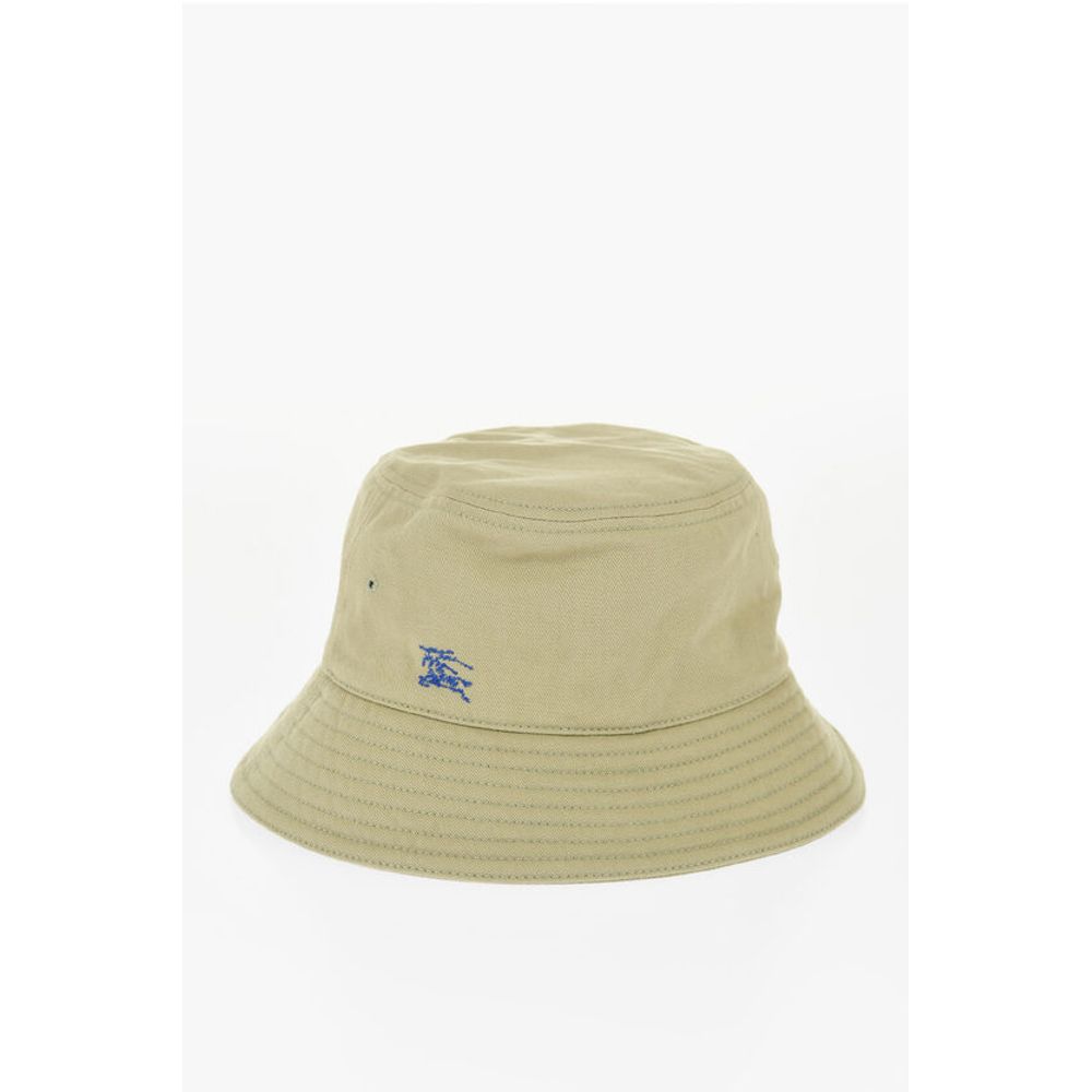 Однотонная панама с вышитым логотипом Burberry, Green 
Однотонная панама с вышитым логотипом Burberry, Green