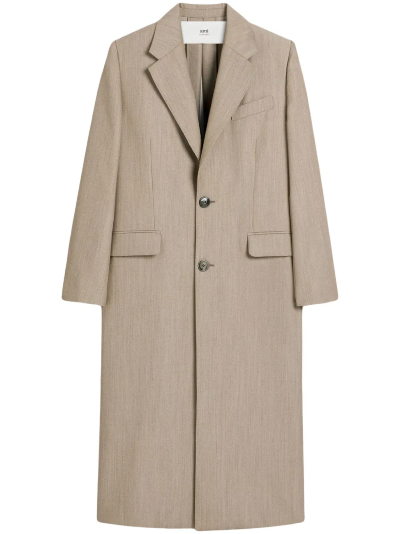 AMI Paris пальто макси с разрезами, нейтральный цвет
AMI Paris пальто макси с разрезами, нейтральный цвет